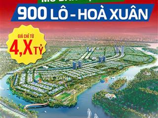 900 lô đất nền hòa xuân vị trí trung tâm, tăng trưởng bền vững, quỹ đất hiếm hoi từ sun group