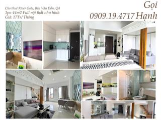 Cho thuê căn hộ officetel full nội thất river gate q4 15,5 tr/tháng xem nhà gọi 0909 194 ***
