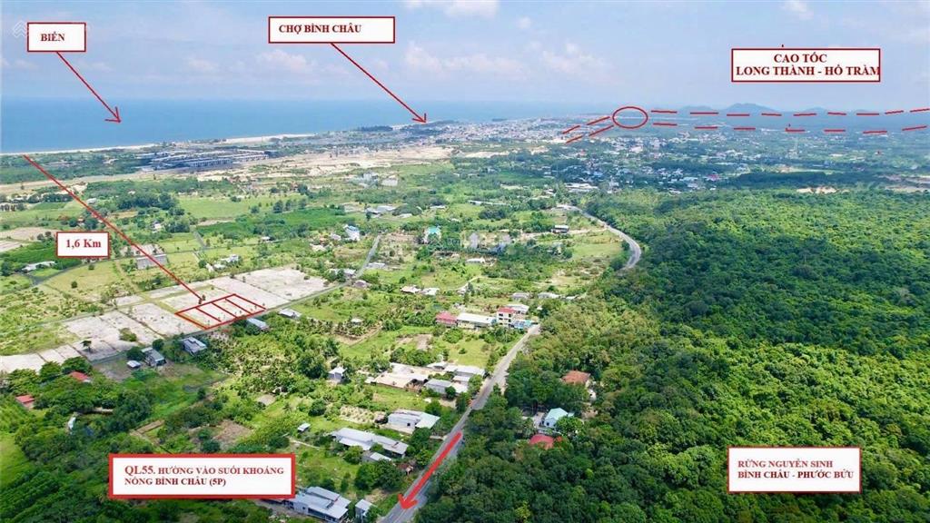 Đất biển bình châu tp. hcm. vị trí xịn, 10 điểm để chọn đầu tư, giá từ 5,7 triệu/m2