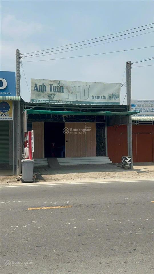 Cho thuê nhà cấp 4 mặt tiền đường hùng vương  phước an, nhơn trạch, giá sỉ