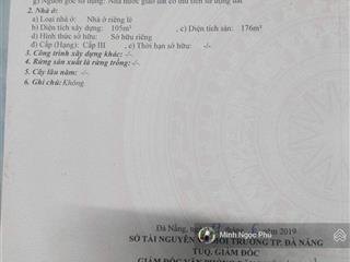 Bán nhà 2 tầng mặt tiền hoàng dư khương ngay công viên thanh niên đường xuân thủy