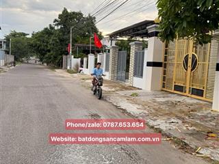 Cam hoà mặt tiền trục chính 30m khu an toàn theo tất cả các quy hoạch hiện tại