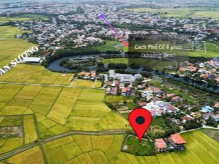 Bán thửa đất siêu hiếm, 3 mặt view lúa ở tp hội an  diện tích rộng khó tìm  có 1.049m2 đất ở