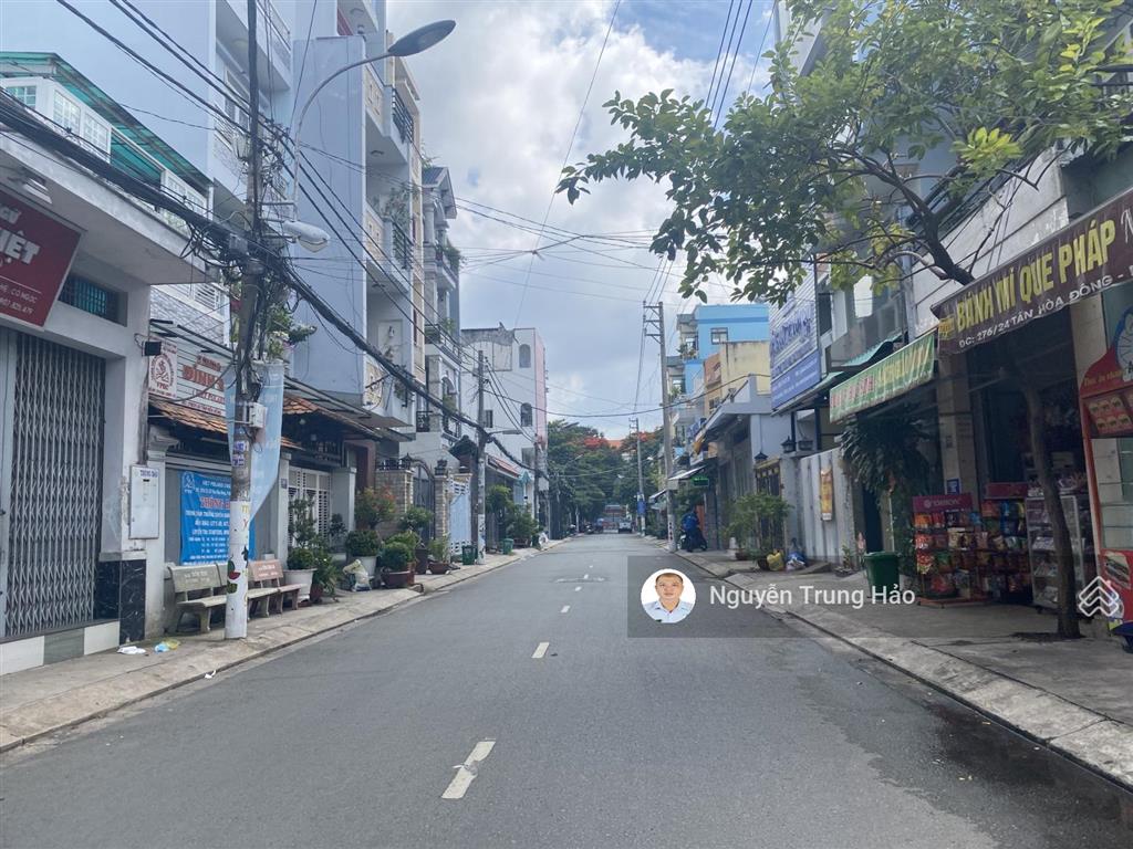 Bán nhà hẻm nhựa 8m thông 1 sẹc phan anh dt 4x16.7m giá 6.6 tỷ tl.