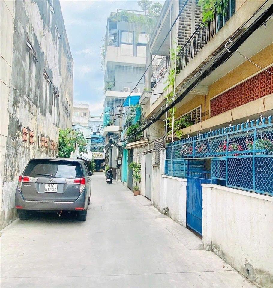 Hẻm xe hơi tránh, đinh tiên hoàng ngay sát q1  95m2 thực tế ( công nhận 77m2 )  13,x tỷ