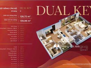 Căn hộ dual key diamond hill tn138m² giá dự kiến 8,22 tỷ booking sớm nhận ngay chiết khấu tới 15%!