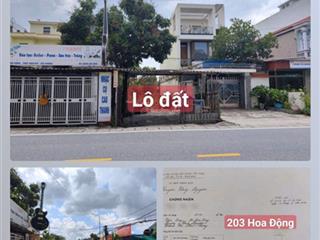 Bán lô 127m mặt đường chợ hoa động. giá hơn 5 tỷ