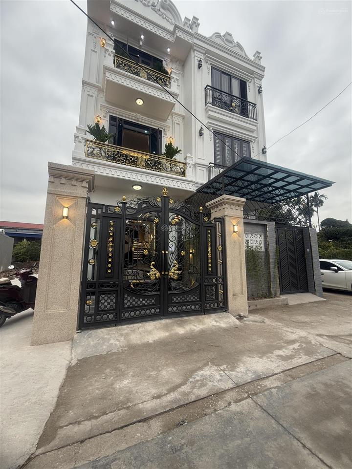 Căn góc 3 tầng hiếm luxury full nội thất vân tra, an đồng