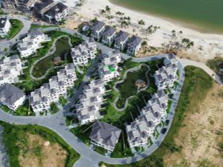 Bán biệt thự mặt biển đơn giá 129tr/m2. đất ở lâu dài, view hồ cá koi, view vịnh di sản, 0966 831 ***