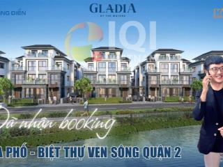 Biệt thự ven sông tại quận2 với sự kết hợp của khang điền & keppel. booking ngay !!!