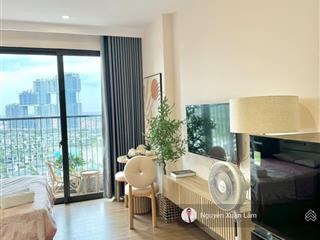 Cần cho thuê căn 30m2 full đồ mới view siêu đẹp nhìn vịnh đảo, giá rẻ 6.5 triệu/th oasis ecopark