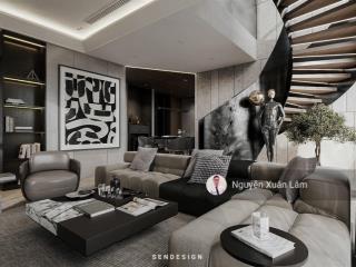 Cần cho thuê căn 132m2 3pn duplake mới tinh full đồ sịn sò, giá 25 triệu/th sol forest ecopark
