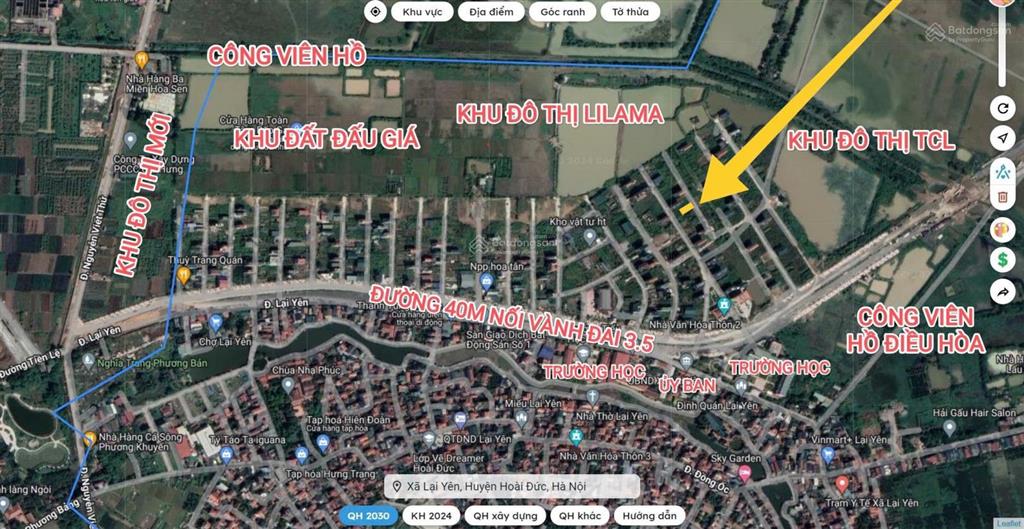 Bán gấp 72m2 đất dịch vụ lại yên giá cực tốt