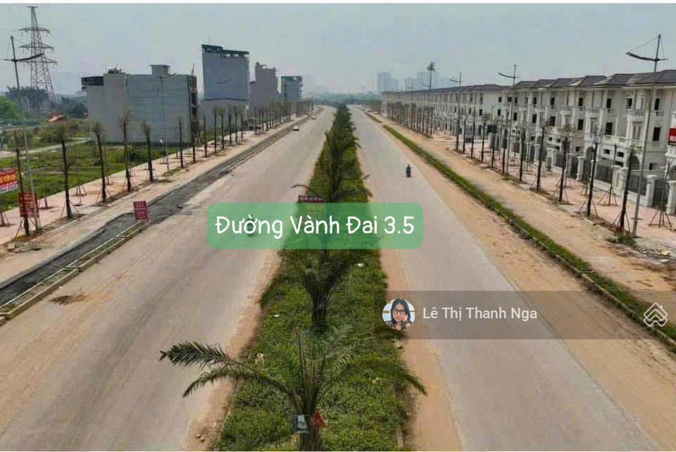 Bán lô góc 72.6m2 đất dv vân canh, làn sau đường vành đai 3.5 cực đẹp