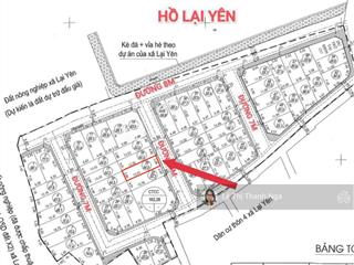 Bán đất đấu giá lại yên dt 54m2 giá đầu tư