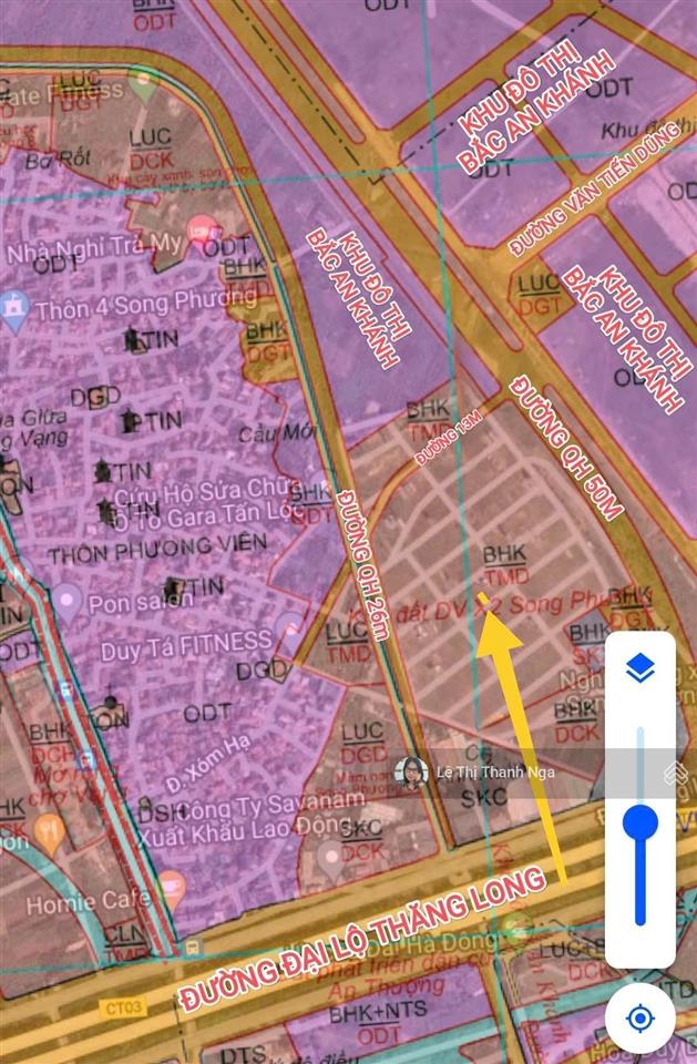 Bán 48m2 đất dịch vụ song phương đường rộng 10m hướng đông nam