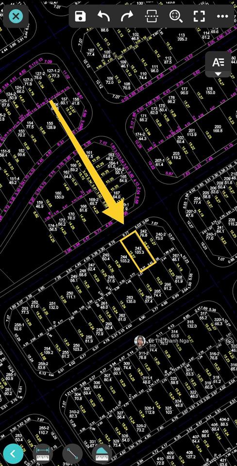 Bán gấp 103m2 đất dịch vụ song phương giáp đường liên khu 8 giá đầu tư