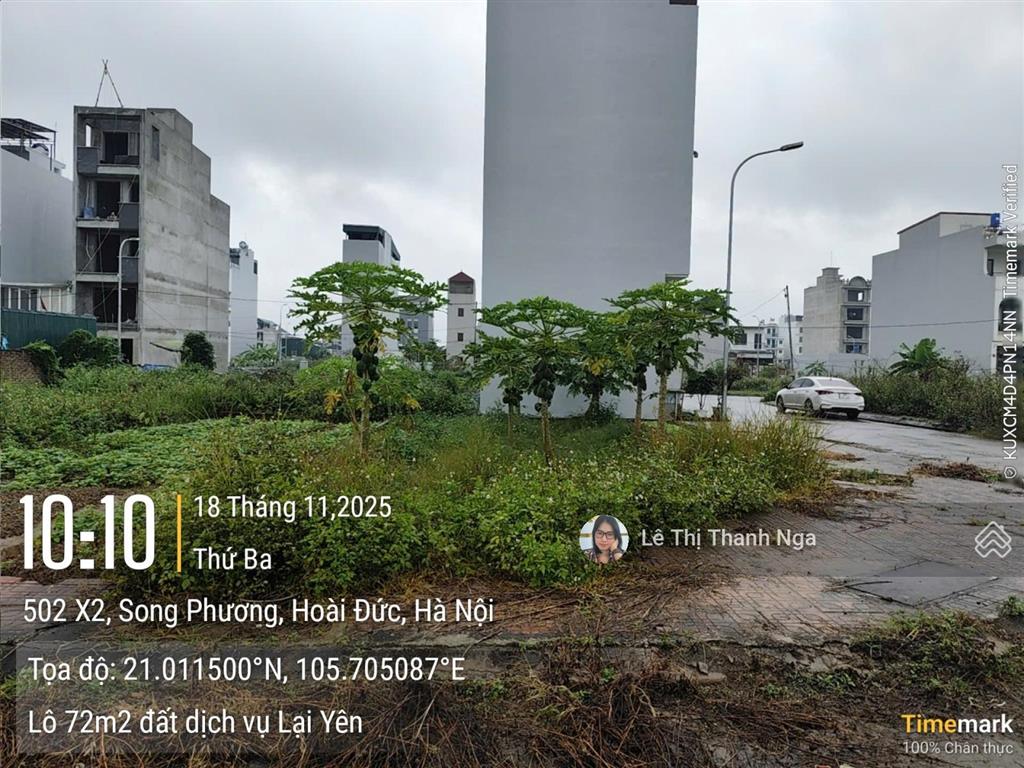 Bán 50m2 đất dịch vụ song phương hướng đông nam không lỗi giá mềm