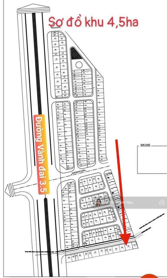 Bán 54m2 đất dịch vụ vân canh, 2 mặt thoáng đường rộng 13m giá cực mềm