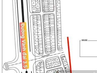 Bán 54m2 đất dịch vụ vân canh, 2 mặt thoáng đường rộng 13m giá cực mềm