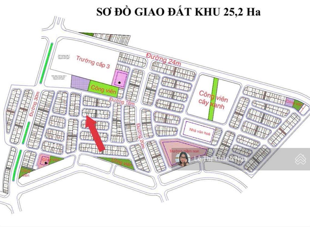 Bán 46m² đất dịch vụ vân canh, khu 25ha giá 9.1 tỷ