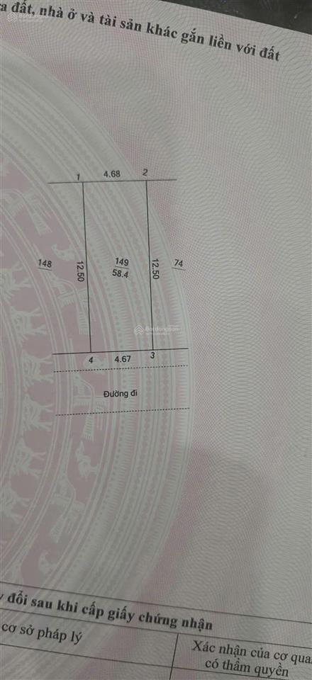Bán 58m2 đất dịch vụ vân canh sau đường 3.5 hướng đông nam cực giá tốt