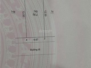 Bán 58.4m2 đất dịch vụ vân canh sau đường 3.5 hướng đông nam giá tốt