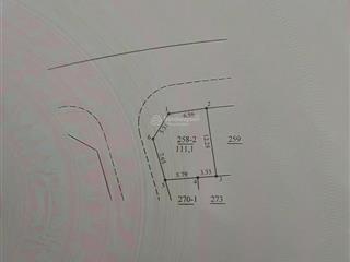 Bán lô góc 111m2 dịch vụ an thọ a giáp dự án an lạc đường rộng 17m