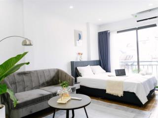 Khai trương giảm giá căn hộ đủ đồ mới tinh có ban công ở ngay tại đào tấn chỉ từ 7tr8/th