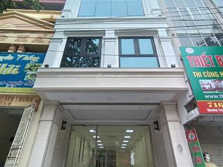 Cho thuê nhà mặt phố quang trung, hà đông, dt 155m2x7 tầng 1 hầm, thông sàn, thang máy, pccc. 120tr