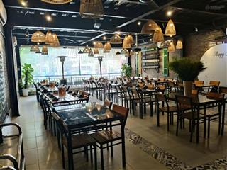 Sang nhượng nhà hàng mặt phố trịnh văn bô, xuân phương, dt 128m2, mt 8m, 4 tầng, thông sàn