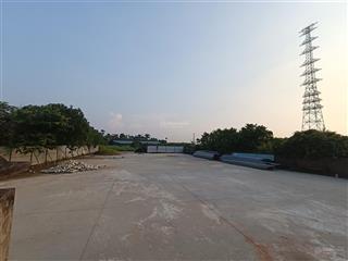 Cho thuê mặt bằng dt 1416m2, đại lộ thăng long, song phương, hoài đức picleball, bãi vlxd,..20k/m