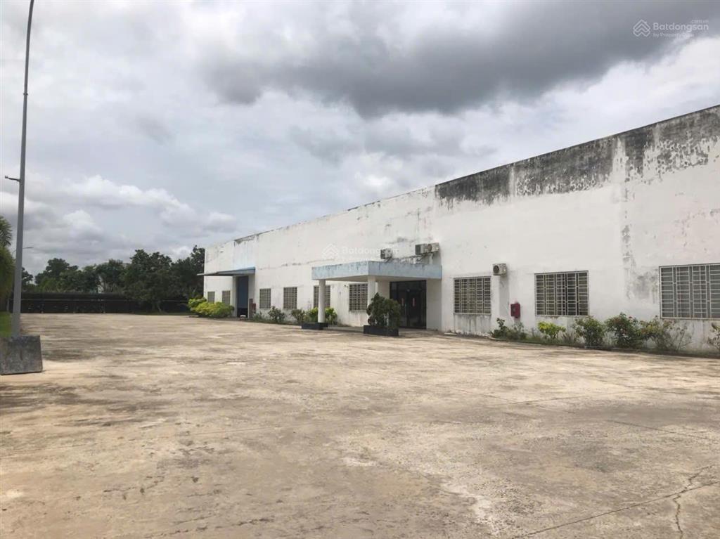 Bán nhà xưởng dt 22.000m2 kcn thành thành công, gò dầu, tây ninh