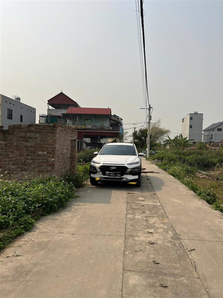 Đất thổ cư tổ 9 thị trấn quang minh mê linh hà nội, mặt tiền 16 m nở hậu sâu 18 m đường ô tô 4m