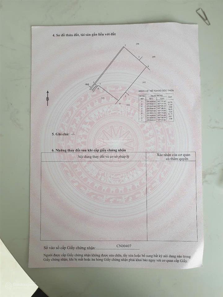 Cần bán 425m2 đất cách chợ đông tảo 800m chia được 4 lô giá 1xtr/m2, 0961 694 ***