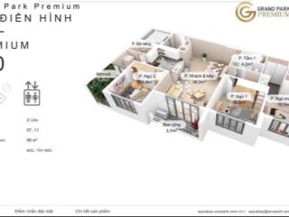 Cần bán căn 3 ngủ 100m2 toà park2 giá 7 tỷ bao phí  0961 694 ***