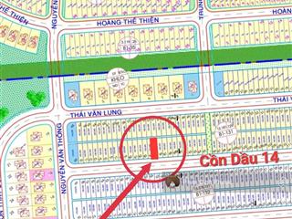 Bán lô đất cồn dầu 14  gần cầu hòa xuân