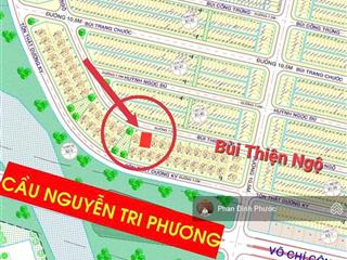 Bán lô đất biệt thự siêu đẹp đường bùi thiện ngộ, hòa xuân, đà nẵng
