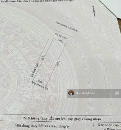 Bán đất đẹp đường phạm xuân ẩn kẹp cống sát góc mai chí thọ