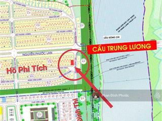 Bán lô góc 2mt nguyễn đình thi và hồ phi tích  hòa xuân, đà nẵng