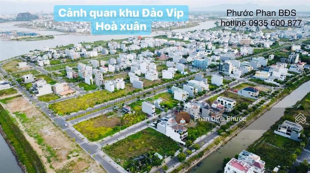 Bán lô đất khu đảo vip hòa xuân trung lương