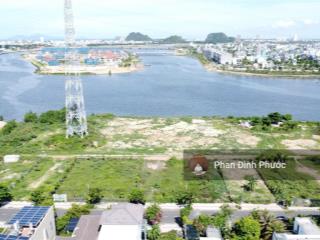 Bán lô đất biệt thự 525m²  đường nguyễn đình thi, view sông  khu đảo vip hòa xuân