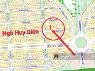 Bán đất đường ngô huy diễn  đảo 1, hòa xuân