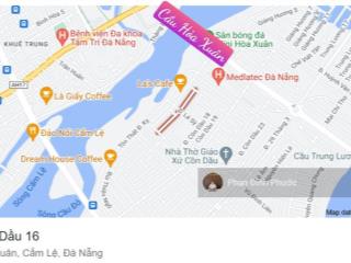 Cặp đất cực hiếm cồn dầu 16 sát sông, gần cầu hòa xuân