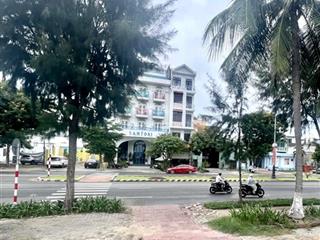 Cực hiếm  bán đất đường nguyễn tất thành  2 lô liền kề  view biển  đoạn sầm uất  dt 10x25m