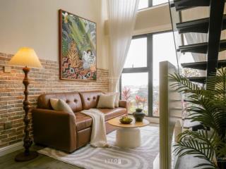 Siêu hiếm | bán căn hộ thông 2 tầng onsen ecopark, nội thất rất đẹp, chạy airbnb giá chỉ 4,x tỷ