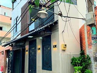 Bán nhà mới đẹp, hẻm 958 hậu giang, p. 12, q. 6, dt 7.3 x 10.3m, 3 tấm, giá 5.95 tỷ