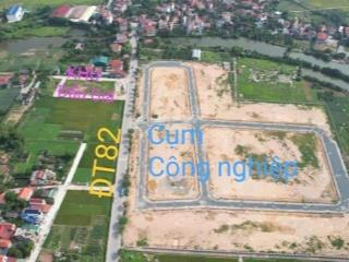 Bán nhanh lô đất 85,5m² võng xuyên xe tải đỗ cửa gần kcn buôn bán sầm uất