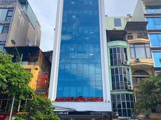 Tòa vp vỉa hè 10m thang máy thuê 80tr/th mặt phố nguỵ như kon tum 72m2 7tầng mt5.2m 65tỷ thanh xuân