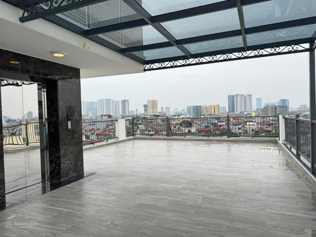 Tòa vp vỉa hè 10m thang máy thuê 80tr/th mặt phố nguỵ như kon tum 72m2 7tầng mt5.2m 65tỷ thanh xuân